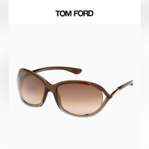 Tom Ford Women's Brown Gradient Oversized Sunglasses